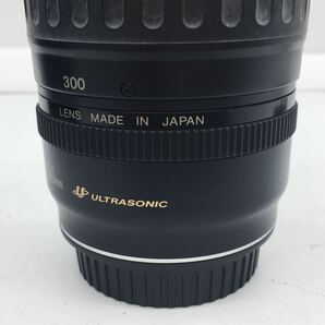 キャノン Canon ZOOM LENS EF 100-300mm 1:4.5-5.6 ULTRASONIC ウルトラソニック ズーム動作 確認済 ソフトケース付属 現状品の画像6