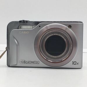 CASIO カシオ EXILIM EX-H10 シルバー コンパクト デジタル カメラ コンデジ 充電器・バッテリー・説明書・元箱付属 動作確認済の画像2
