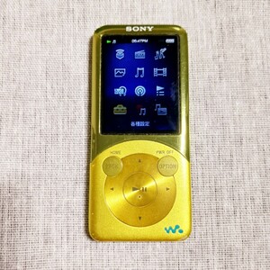 【701】NW-S755 16GB イエロー ウォークマン WALKMAN SONY