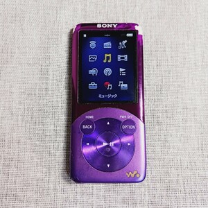 【610】NW-S755 16GB バイオレット WALKMAN ウォークマン SONY