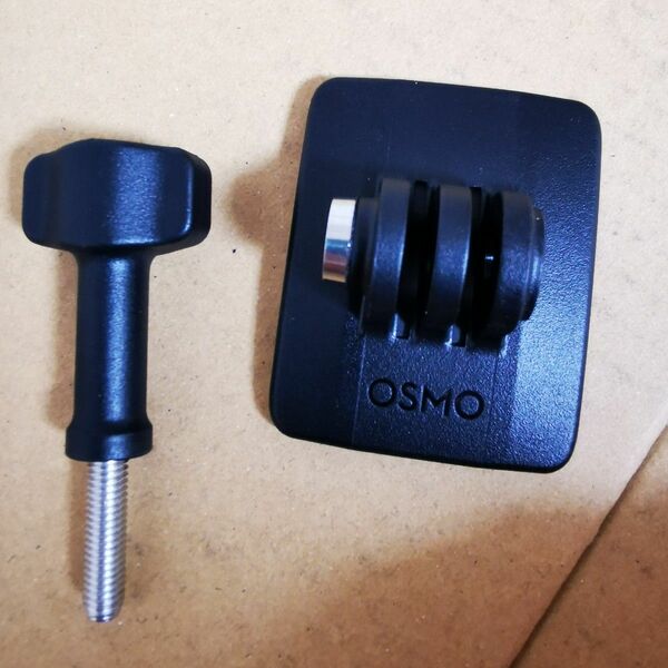 Osmo Action 接着式カーブベース(ACTION4の付属品)