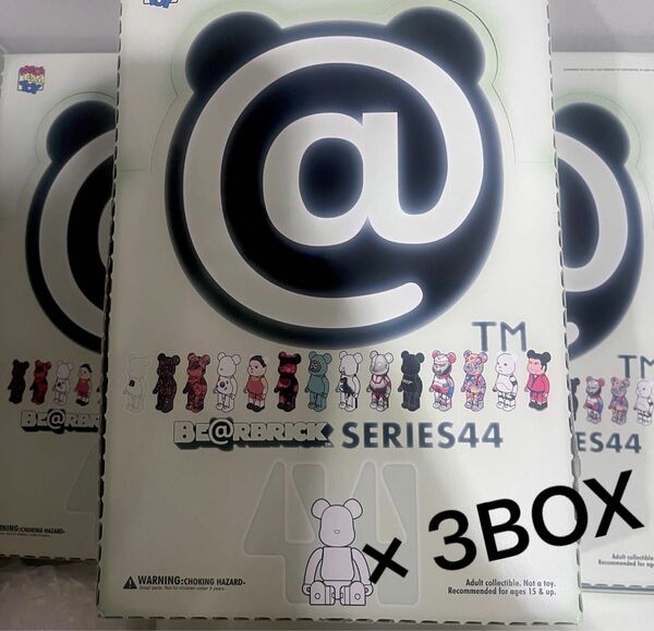 3箱セット ベアブリック シリーズ 44 BE@RBRICK SERIES 44 box メディコムトイ　新品未開封品