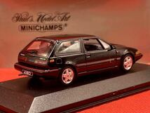 ミニチャンプス ボルボ 1/43 MINICHAMPS VOLVO 480 ES 1986 Black 400171520_画像6