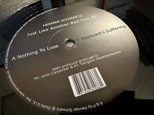 12”★Herman Schwartz / Just Like Another Bad Film EP / エレクトロ・テクノ！