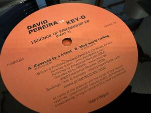 12”★David Pereira vs. Key-O / Essence Of Friendship EP (Part 1) / ハード・テクノ！