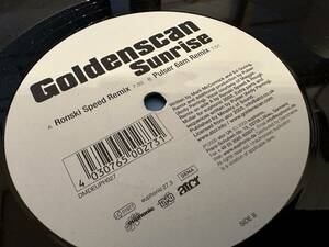 12”★Goldenscan / Sunrise / Ronski Speed,Pulser / トランス！