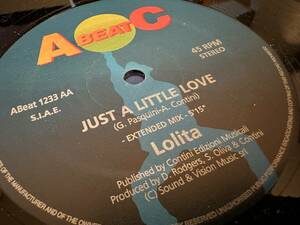 12”★Lolita / Baby Don't Cry / Just A Little Love / ユーロビート！