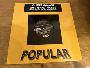 12”★Gloria Gaynor Feat. Isaac Hayes / You're The First, The Last, My Everything / ディスコ・ヴォーカル・ハウス！