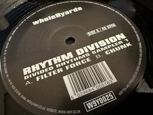 12”★Rhythm Division / Divided Rhythms Sampler 1 / ブレイクビーツ！