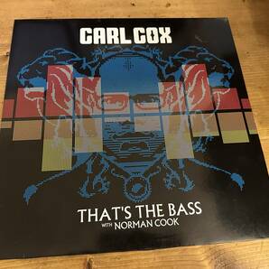 12”★Carl Cox With Norman Cook / That's The Bass / テック・ハウス！Tim Deluxe / Touche / Sterbinszkyの画像1