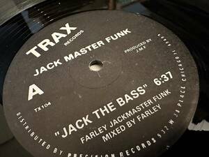 12★Jack Master Funk / Jack Master Dick / Jack The Bass / Jack The Dick / シカゴ・ハウス・クラシック！