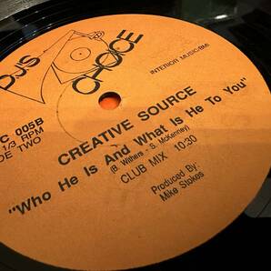 12”★Tracy Webber / Creative Source / Sure Shot / Who Is He And What Is He To You / ダンス・クラシック！の画像2