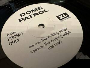 12”★Dome Patrol / The Cutting Edge / Damon Wild / テクノ・クラシック！