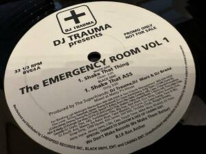 12”★DJ Trauma / The Emergency Room Vol 1 / Shake That Thing