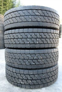 送料無料　245/70R19.5　ヨコハマ　再製タイヤ　　ZEN701ZE　ミックス　4本セット　8～12mmぐらい