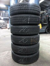 送料無料　スタッドレス　195/75R15　BS　W979　20～21年　いすゞエルフ　TM15×5J　116.5-8TC　5穴　両面再塗装　6本セット_画像6