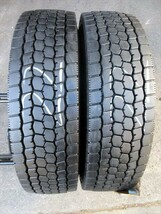 送料無料　225/80R17.5　BS　M888　ミックス　2022年製　2本セット　13mmぐらい　バリ溝_画像1