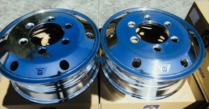  unused goods aru core aluminium wheel 19.5×6.75 6 hole 6 pcs set Forward Ranger Fighter etc. 