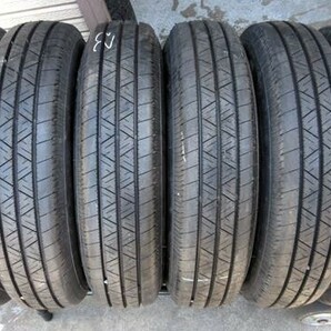 送料無料 新車外し 195/85R16 ヨコハマ RY118 エルフ タイタン アトラス TK16×5.5J 116.5-8TC 5穴 再塗装 6本セットの画像2