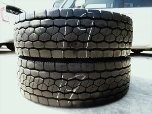 送料無料　245/70R19.5　BS　M800　ミックス　2019年製　2本セット　12mmぐらい