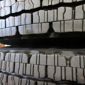 送料無料 スタッドレス 225/80R17.5 DUNLOP SP002 22年 4トン車17.5×6.00 6穴 再塗装 6本 フォワード レンジャー ファイター等の画像9