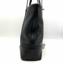 1円●極美品/定価8万●Paul Smith ポールスミス トートバッグ ビジネスバッグ ショルダー肩掛け◎ A4収納 シボ革 カーフレザー 黒 メンズ_画像5