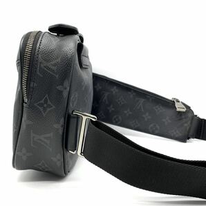 1円●極美品●LOUIS VUITTON ルイヴィトン モノグラムエクリプス バムバッグ ショルダーバッグ レザー ノワール メンズ M42906 付属品完備の画像5