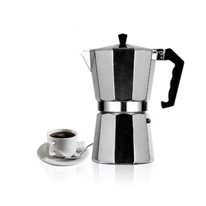 コーヒーメーカー エスプレッソコンロ アルミニウム パーコレーター コーヒー　モカ　直火式　100ml　１人分　２人分