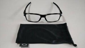 中古美品 伊達メガネ クリアレンズ オークリー ラッチEX OAKLEY LATCH EX 