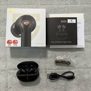 【美品・通電確認済】 SOUNDPEATS LM2117 Air4 Pro ワイヤレスイヤホン VGP 2024金賞 45dB ノイズキャンセリング ロスレス音質 Bluetoothの画像1