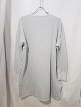 Vintage unknown Euro military L/S two-tone under shirt 70s ユーロ ミリタリー ？ ツートンカラー 長袖 アンダー シャツ ビンテージ_画像6