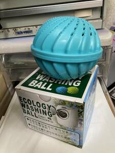 ECOLOGY WASHING BALL 洗濯ボール/エコロジー ウォッシングボール ブルー☆未使用