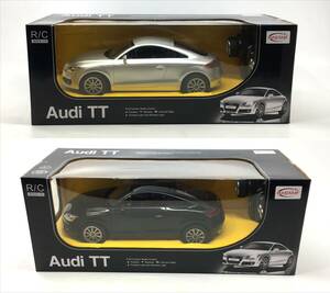 【0231】Audi TT ラジコン 2点まとめ売り 1/14スケール RASTAR 未開封 中古品