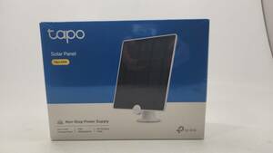 【0432】Tp-link Tapo A200 ソーラーパネル Solar Panel 4.5W IP65 防水 360°調節 未開封 中古品