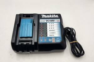 【0412】makita マキタ 急速充電器 DC18RF 14.4V 18V USB端子付き 完動品 中古品