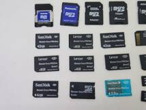 【9889】1円~ メモリーカード まとめ microSDカード 2~64GB MEMORY STICK PRO DUO 1~8GB Vita用メモリー 4~32GB 未動確 ジャンク品_画像5