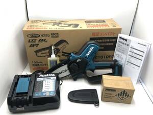 [9480]makita Makita 100. заряжающийся портативный so-MUC101DRG комплект товар MUC101D 18V 6.0Ah батарея быстрое зарядное устройство DC18RF рабочее состояние подтверждено б/у товар 