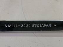 【9491】KTC ネプロス 超ロングストレートめがねレンチ NM11L-2224 22×24 京都機械工具 中古品_画像3