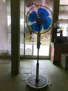  large electric fan Toshiba handy pack SF-35E * operation verification settled yawing rotation breakdown secondhand goods Showa Retro Vintage 