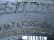 ●6217 イボ付 ほぼ新品 ブリヂストン VRX3 155/65R14 4本 2022年製_画像9