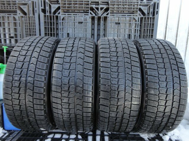 ◎6226 ほぼ新品 DUNLOP WINTER MAXX WM02 245/45R18 4本 2018年製