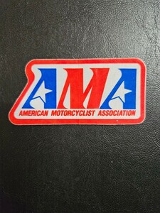 AMAステッカー　当時物　ビンテージステッカー　AMA　ステッカー　アメリカ　モータサイクル　アクション　アメリカサイクルアクション　