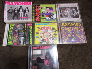 CDまとめて！RAMONES ラモーンズ　パンクロックCDセット・当時ものCDbox含む・ライブCDなど激安！