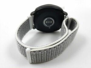  loop band for exchange wristwatch belt nylon strap sport gray 20mm