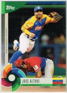 2023 Topps WBC No.15 Jose Altuve ベネズエラ代表