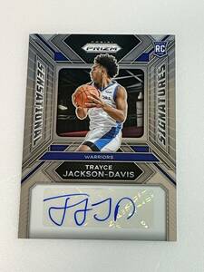 【TRAYCE JACKSON-DAVIS】2023 PANINI PRIZM SENSATIONAL AUTO RC