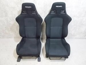 * супер-скидка!*CZ4A Lancer Evolution 10 оригинальный RECARO сиденья "Рекаро" одна сторона треугольник dial левый правый направляющие имеется / R3-151