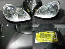 ★激安!★ポルシェ 955 カイエン 前期 右ハンドル 純正 HID キセノン ヘッドライト ヘッドランプ 左右 7L5941005 7L5941006 / 4KR3-1084_画像3