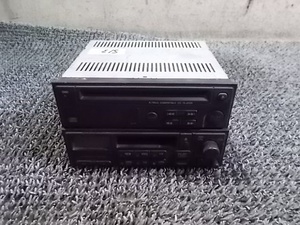 ★激安!☆ニッサン 純正 ノーマル CSK-9801K CD カセット デッキ プレーヤー プレイヤー ヘッドユニット テープ 1DIN / 2J12-1098