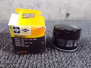 ★未使用!☆KNECHT オイルエレメント 90501 VOLVO ボルボ 240 244 245 等 / 4J12-344